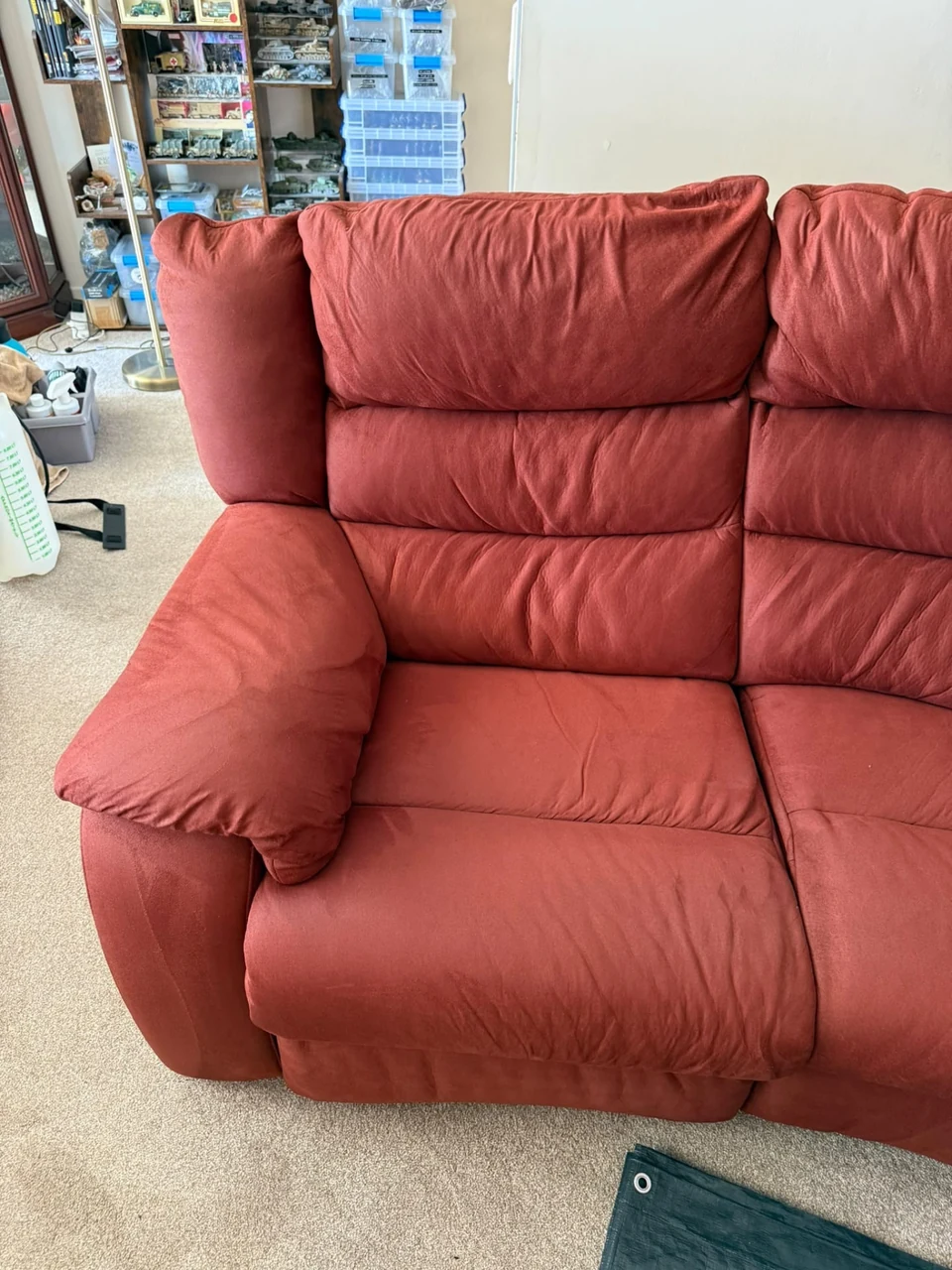 Sofa after professional cleaning – sofa cleaning in Haverhill by Dons Cleaning Services (photo 6)
